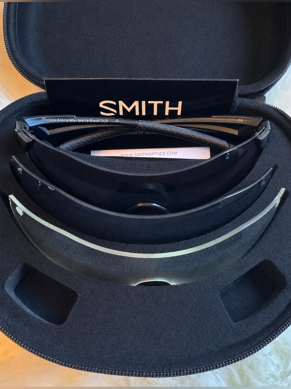 Men’s Smith PivLock Arena Max ChromaPop Sunglasses + 3 Lenses & Case
